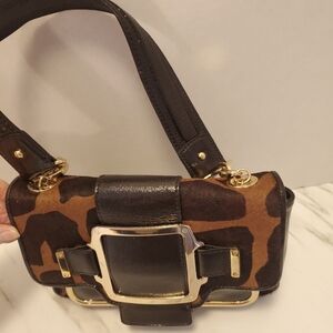 New Animal Print Shoulderbag By Anne Taylor